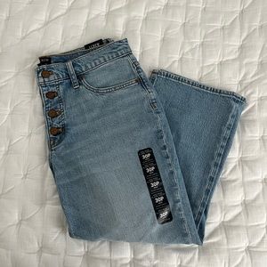 J.Crew Midrise Flare Crop Jeans